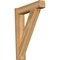 Ekena Millwork Traditional Block Rough Sawn Outlooker, Western Red Cedar, 6"W x 24"D x 32"H OUT06X24X32TRA05RWR - alternate 1